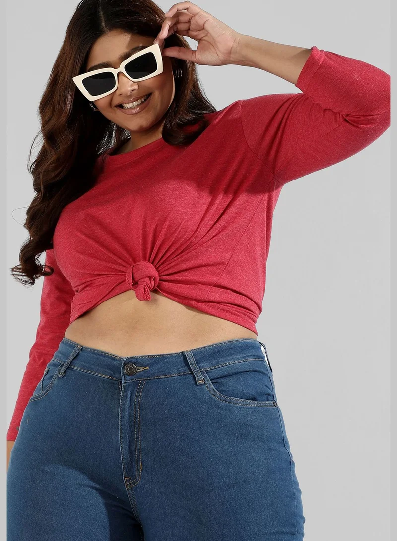 Instafab Plus Casual Top