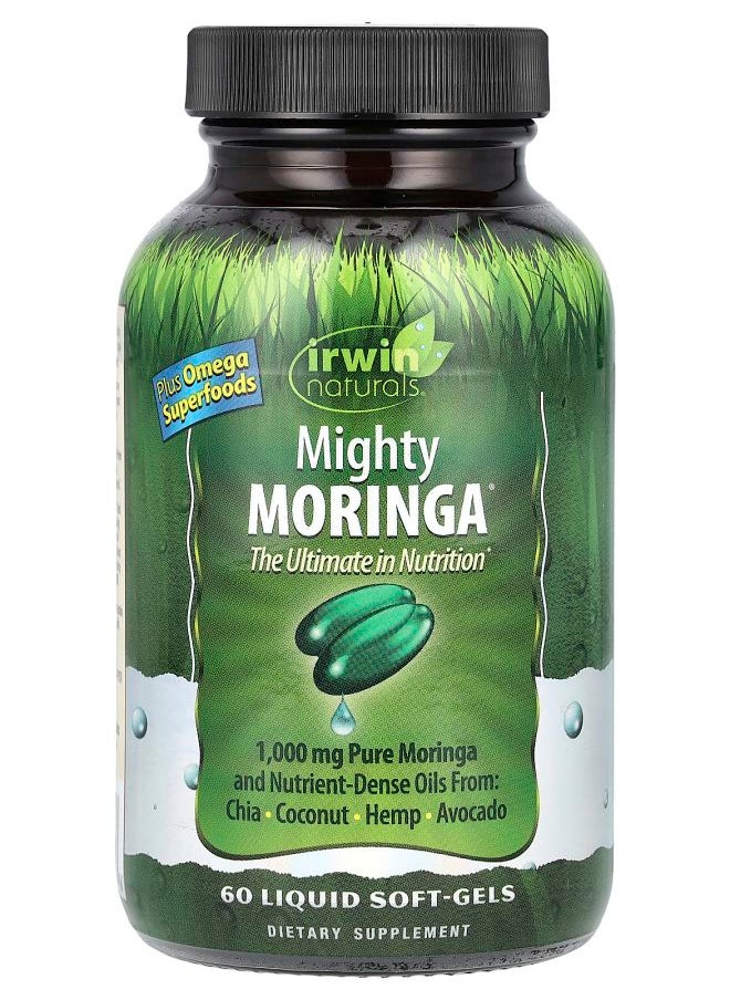 Irwin Naturals Mighty Moringa® 60 Liquid Soft-Gels 