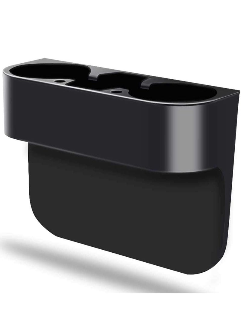 Festive Gallery 2Pcs Car Cup Holder Cup Holder for Car Seat Cup Holder for Car Multifunctional Portable Console Side Pocket Car Seat Gap Filler Organizer Vehicle Seat Cup Cell Phone Drink Holder Storage Box  - Image 4