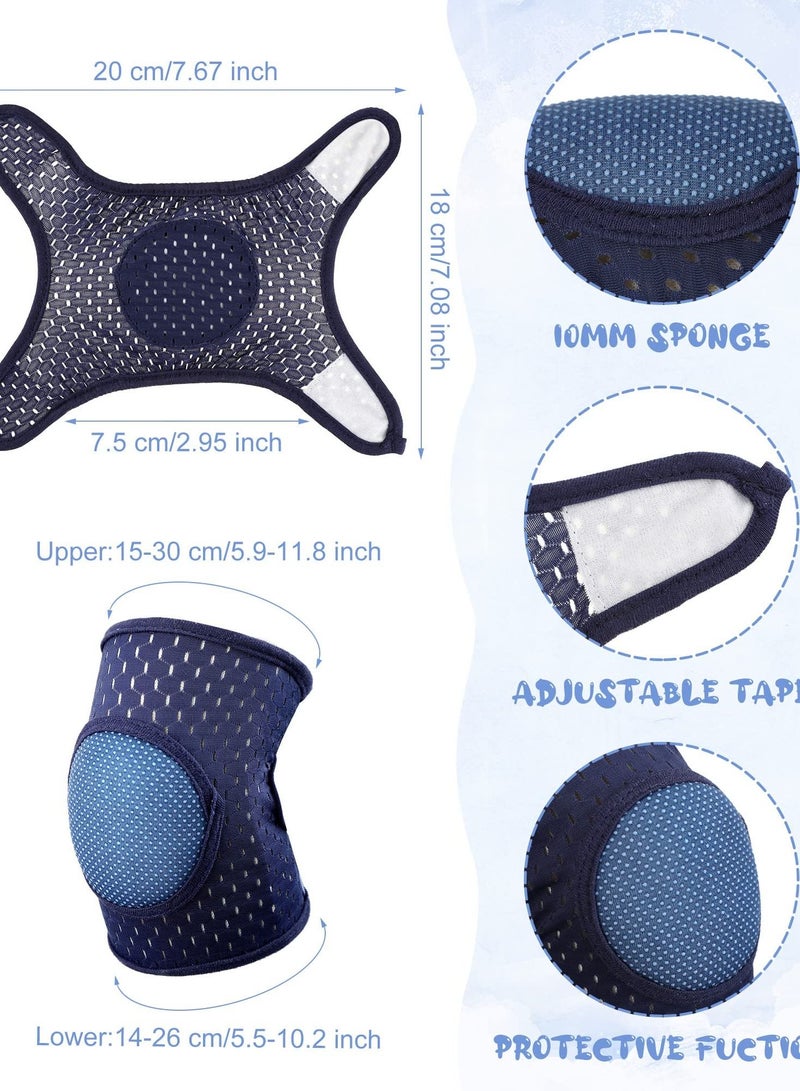 Y&D Baby Knee Pads for Crawling Baby, Adjustable Protector Toddler Boy Girls' Leg Warmers Kid, 5 Pairs - Image 2