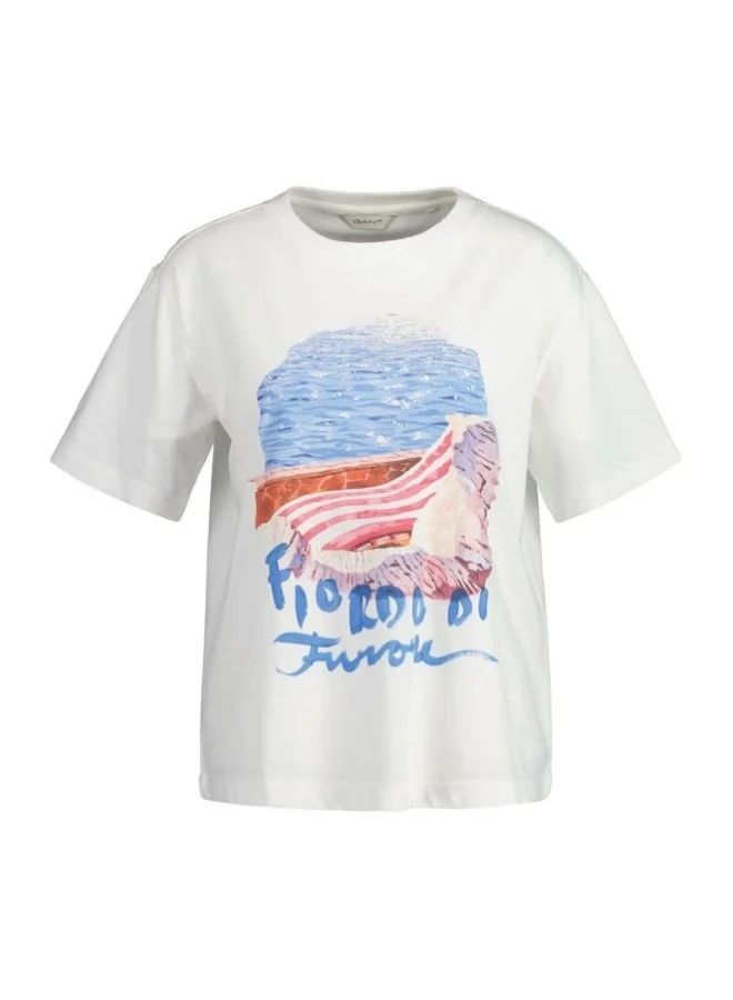 غانت Gant Scenery Print T-Shirt