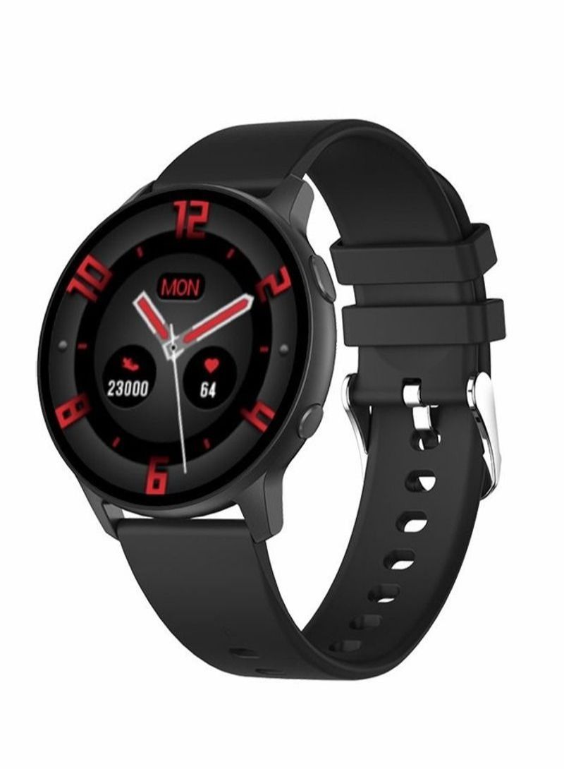NIBEMINENT 1.28 Inch Bluetooth Smart Watch Black - Image 1