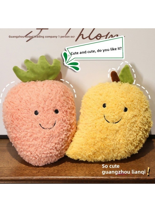 Fruit Plush Toy Children's Birthday Gift Grasping Machine Ragdoll Wedding Watermelon Doll Batch Small Doll-Color:Mango - Image 5