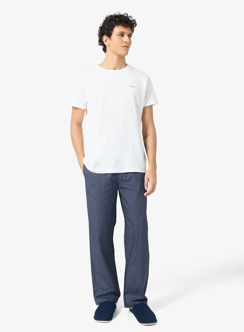 Hackett Crew Neck T-Shirt And Pajama Set - Image 5