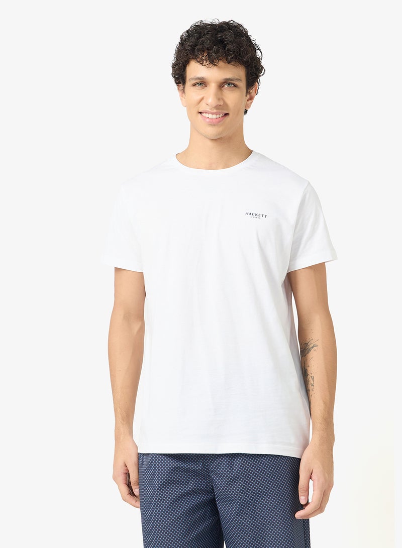 Hackett Crew Neck T-Shirt And Pajama Set - Image 3