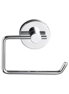 WENKO Milazzo Vacuum-loc Toilet-paper Holder - Fixing Without Drilling Steel, Chrome