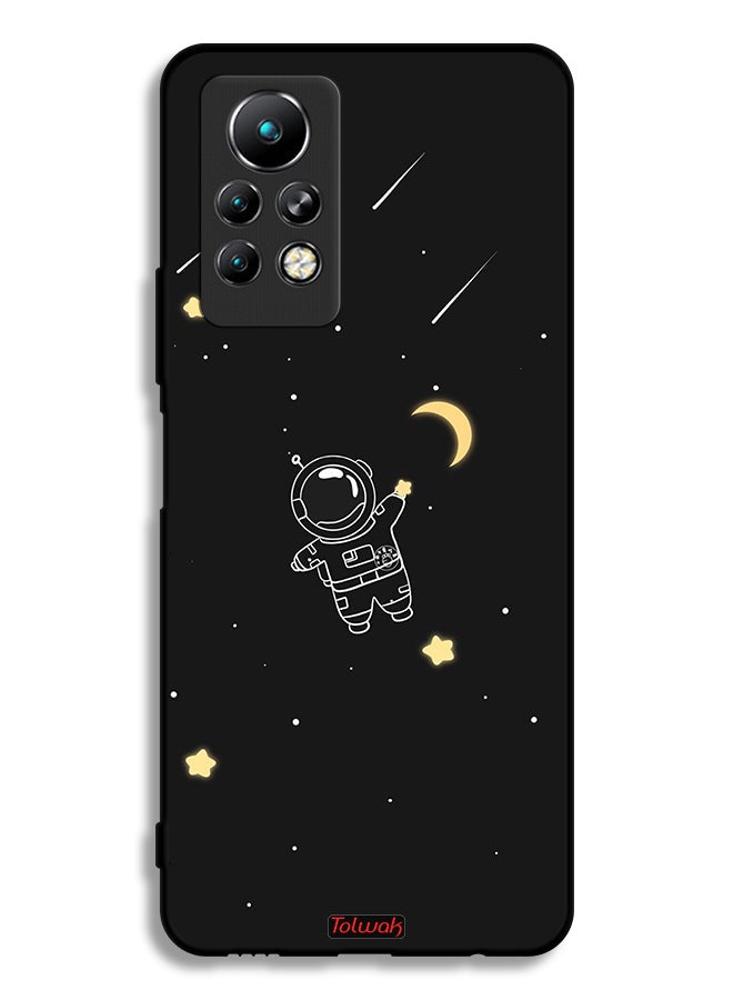 Tolwak Infinix Note 11 Pro Protective Case Cover Astronaut Art Clip - Image 2