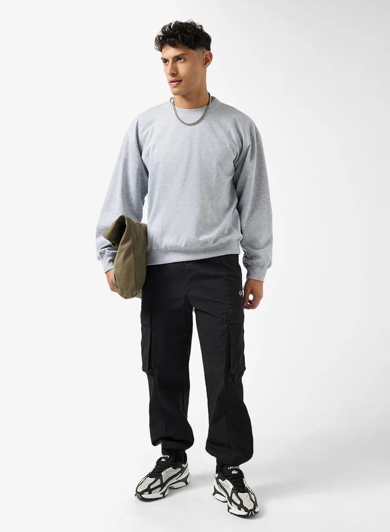 سفنتي فايف Oversized Graphic Sweatshirt