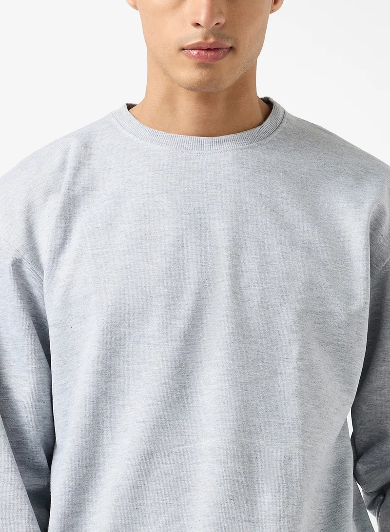سفنتي فايف Oversized Graphic Sweatshirt