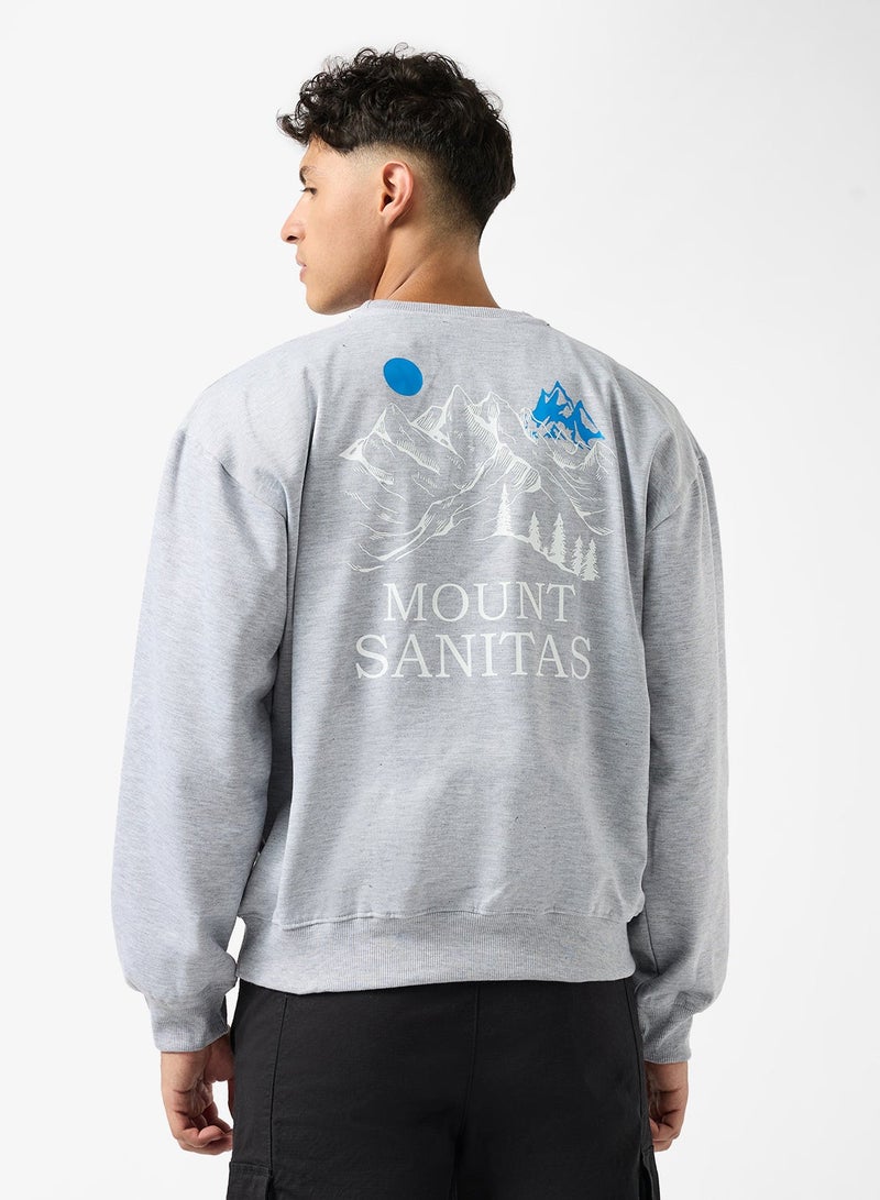 سفنتي فايف بلوزة كبيرة مطبوعة - Image 1