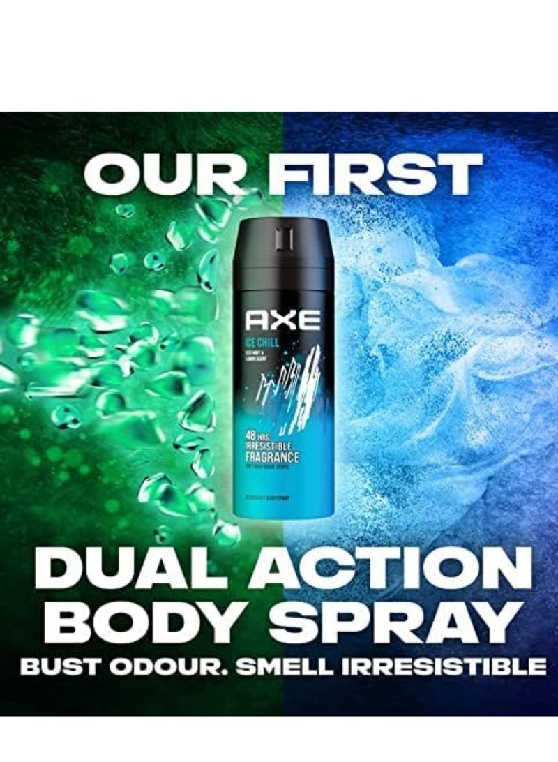 أكس اكس مزيل العرق بخاخ للجسم ايس تشيل للرجال  150 مل - Image 3