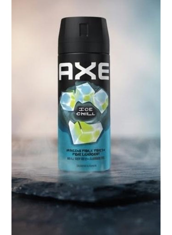 Axe Body Spray For Men Ice Chill 150 Ml (Packaging may vary) - Image 5