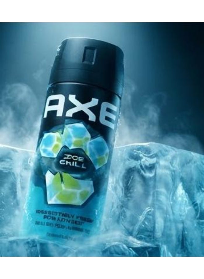 Axe Body Spray For Men Ice Chill 150 Ml (Packaging may vary) - Image 3