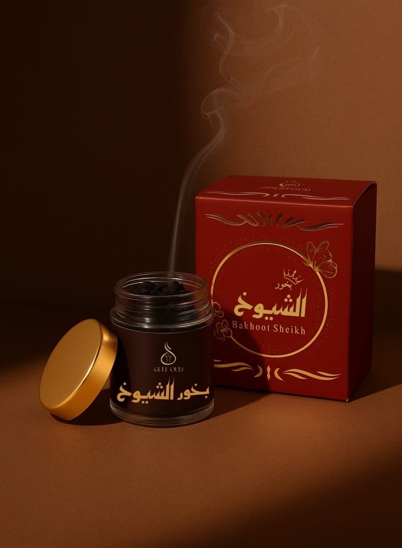 الخليج للعود بخور الشيوخ - أعواد عود بخور عربي فاخرة فاخرة 45 جرام - Image 4
