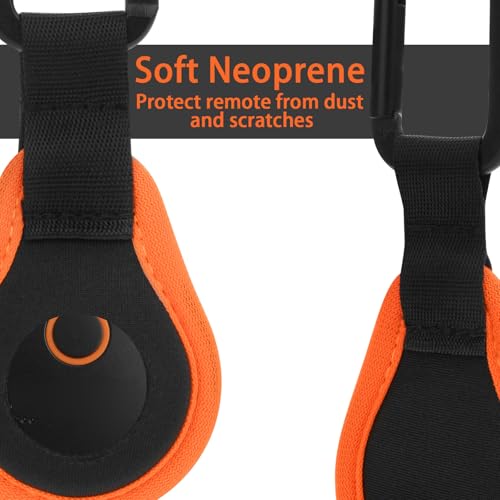 Xxerciz Neoprene Protective Case for Bushnell Wingman/2 Golf GPS Speaker Button, Carabiner Anti-Lost Holder - Image 4