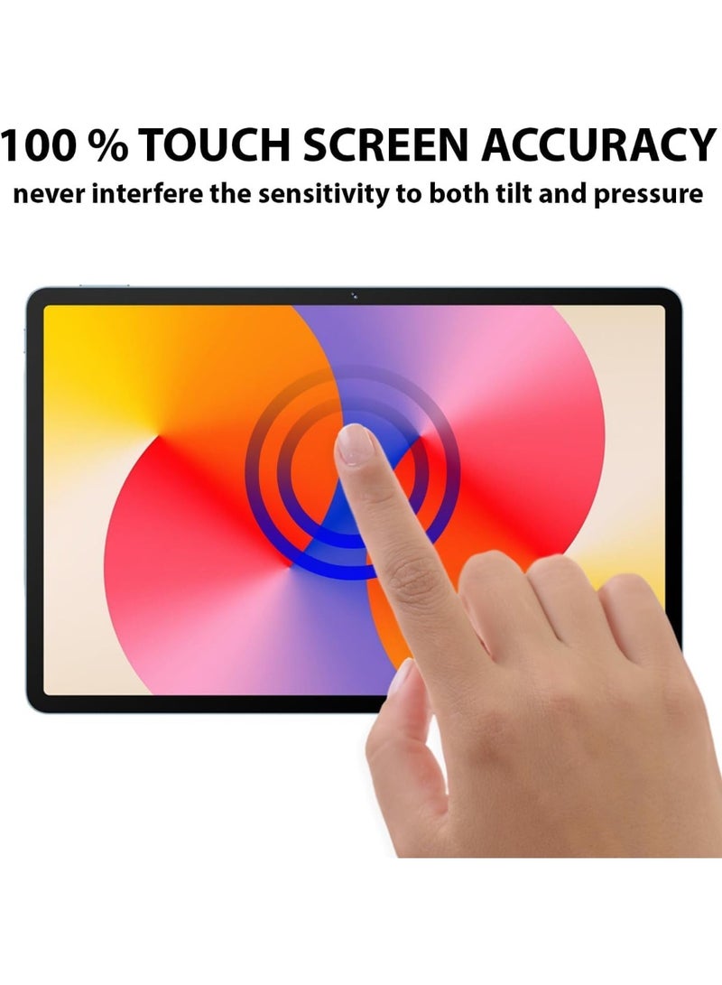 واقي شاشة بدرجة صلابة 9 لهواوي ميت باد اس اي 11 انش، HD شفاف، سهل التركيب، مضاد للخدش وخالي من الفقاعات، من الزجاج المقوى (قطعه) - Image 4