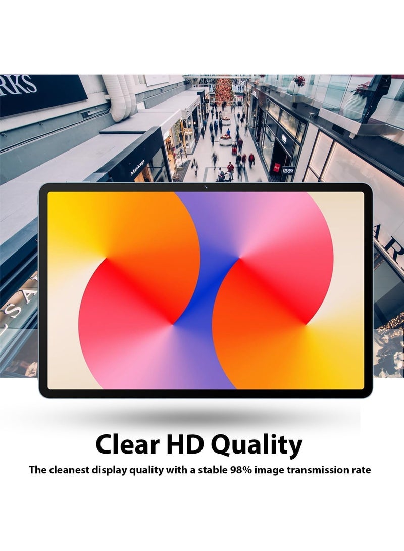واقي شاشة بدرجة صلابة 9 لهواوي ميت باد اس اي 11 انش، HD شفاف، سهل التركيب، مضاد للخدش وخالي من الفقاعات، من الزجاج المقوى (قطعه) - Image 3
