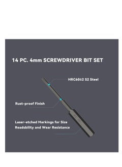 Excefore Precision Screwdriver Set, 18-Pieces Hobby and Repair Set, Portable Compact 4mm Bits, Slim Rotating Screwdriver for DIY PC, Phone, IT Hardware, Electronic Devices, Repair Watch  - Image 5
