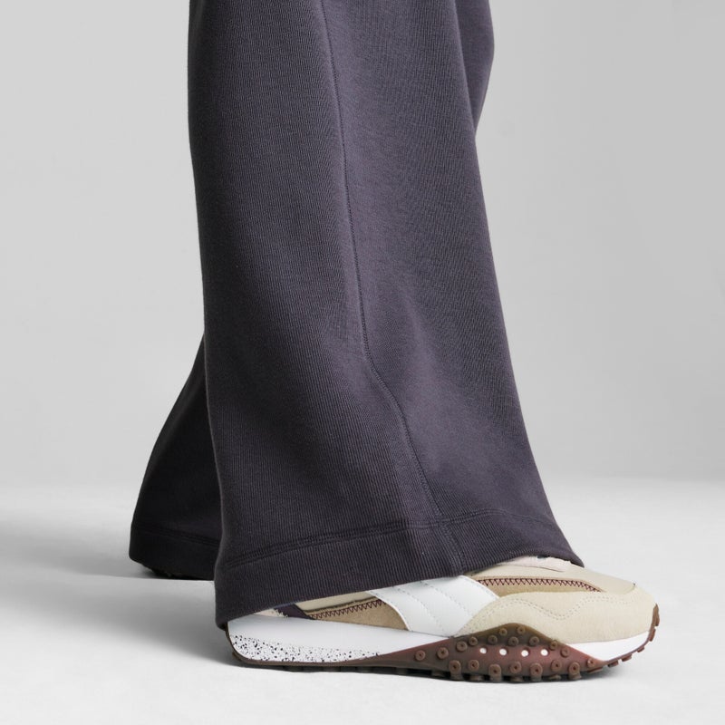 PUMA CLASSICS+ Womens Grey Relaxed Sweatpants - Image 5