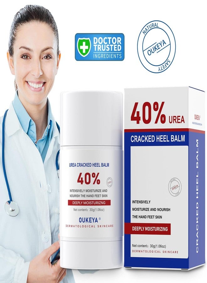 OUKEYA Urea Cream Stick 40 Percent,Heel Balm,Hand Cream and Foot Cream for Dry Cracked,Cracked Heel Treatment,Avoid Frostbite,40 Percent Urea Lotion for Feet Maximum Strength - Image 2