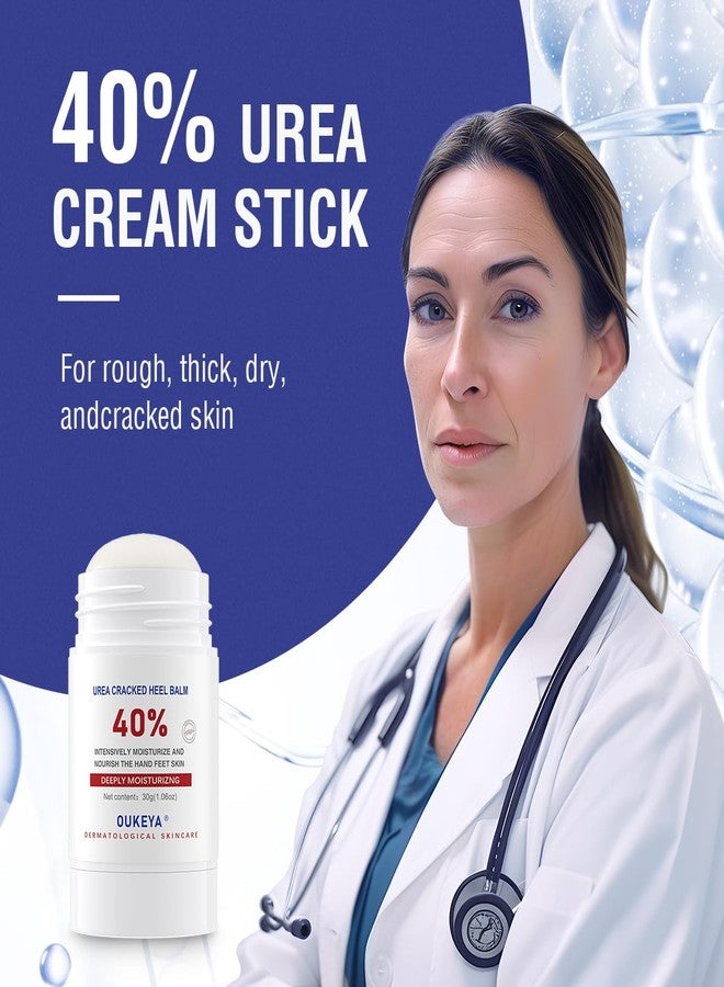 OUKEYA Urea Cream Stick 40 Percent,Heel Balm,Hand Cream and Foot Cream for Dry Cracked,Cracked Heel Treatment,Avoid Frostbite,40 Percent Urea Lotion for Feet Maximum Strength - Image 5