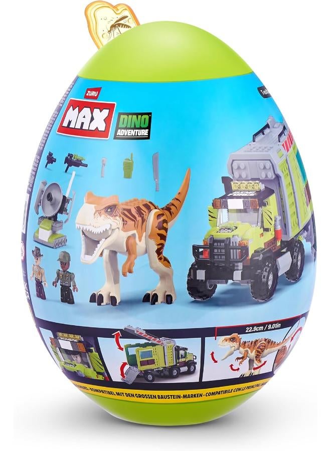 ZURU Max Build More Dino Adventure T-Rex Attack (300+ Pieces) - Image 5