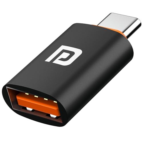 Portronics Bridge Y USB 3.0 to Type C OTG Adaptor, 10Gbps High Speed Data Transfer, Thunderbolt to USB Adapter, Compatible for All Type C Devices, Smartphone, Laptops, Tablets, Chargers, MacBook - Image 1