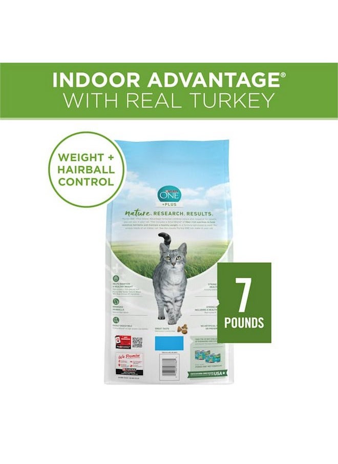 بيورينا ون طعام القطط الجاف Purina ONE، Indoor Advantage، 7 رطل  - Image 2