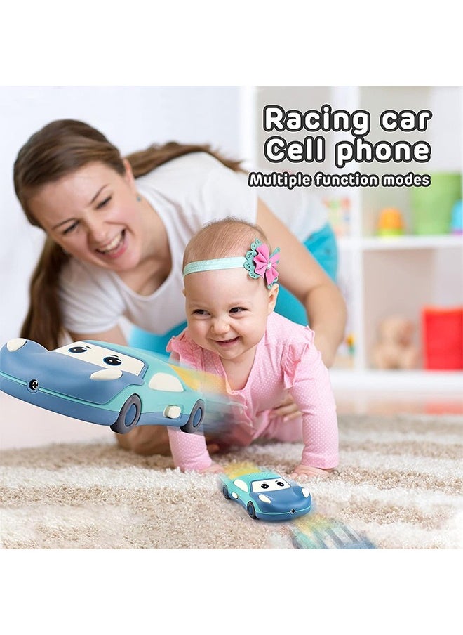 Ant - Baby Cell Phone Cars Toy, Early Education Learning Baby Musical Car Phone Toys with Star Light and Sound, Multi Function Kids Pretend Phone for Learn Call Chat for Toddlers 1 2 3 Year Old Boys Girls - Image 1