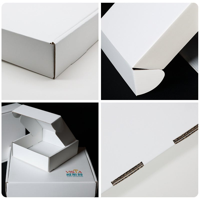 White Flying Machine Box Carton Spot Clothing Toys Electronic Express Packing Box Logistics Packaging Box Corrugated Box - Image 5