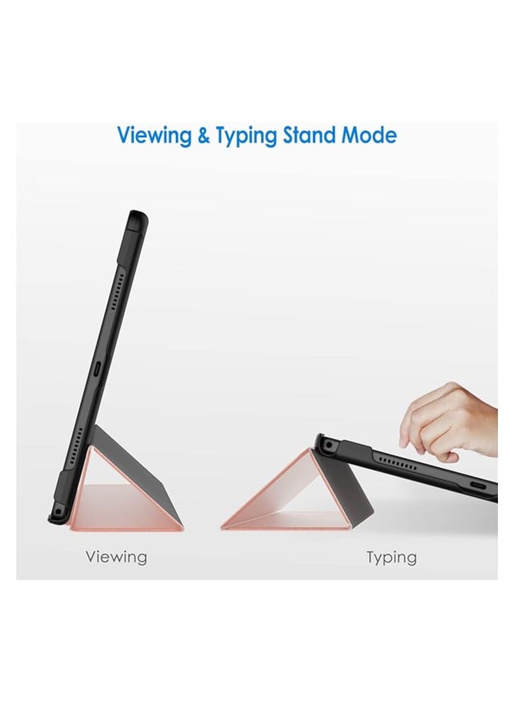 Jetech Case for Samsung Galaxy Tab A8 10.5-Inch 2022 (SM-X200/X205/X207), Slim Lightweight Stand Protective Tablet Cover with Auto Wake/Sleep (Rose Gold) - Image 3