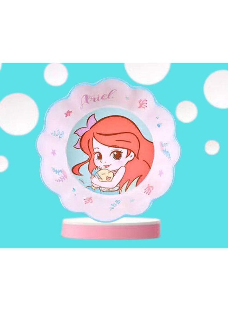 ديزني وعاء أرييل برينسيس للأطفال – طبق رائع ومتين للاستمتاع بوقت تناول الطعام - Image 4