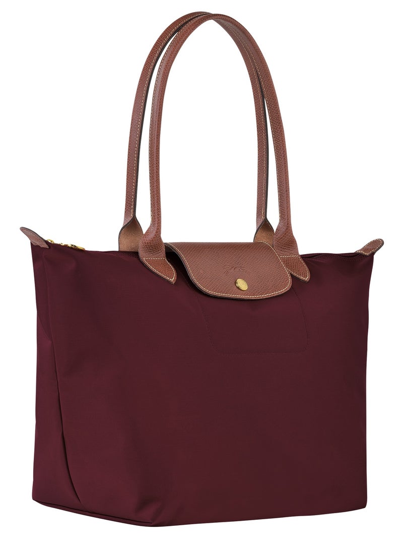 Longchamp Longchamp Le Pliage Large bag with Insert, longchamp bag (Wine Red)women's Classic Fashion Versatile Large Makeup Bag, Handbag, Shoulder Bag  - Image 4