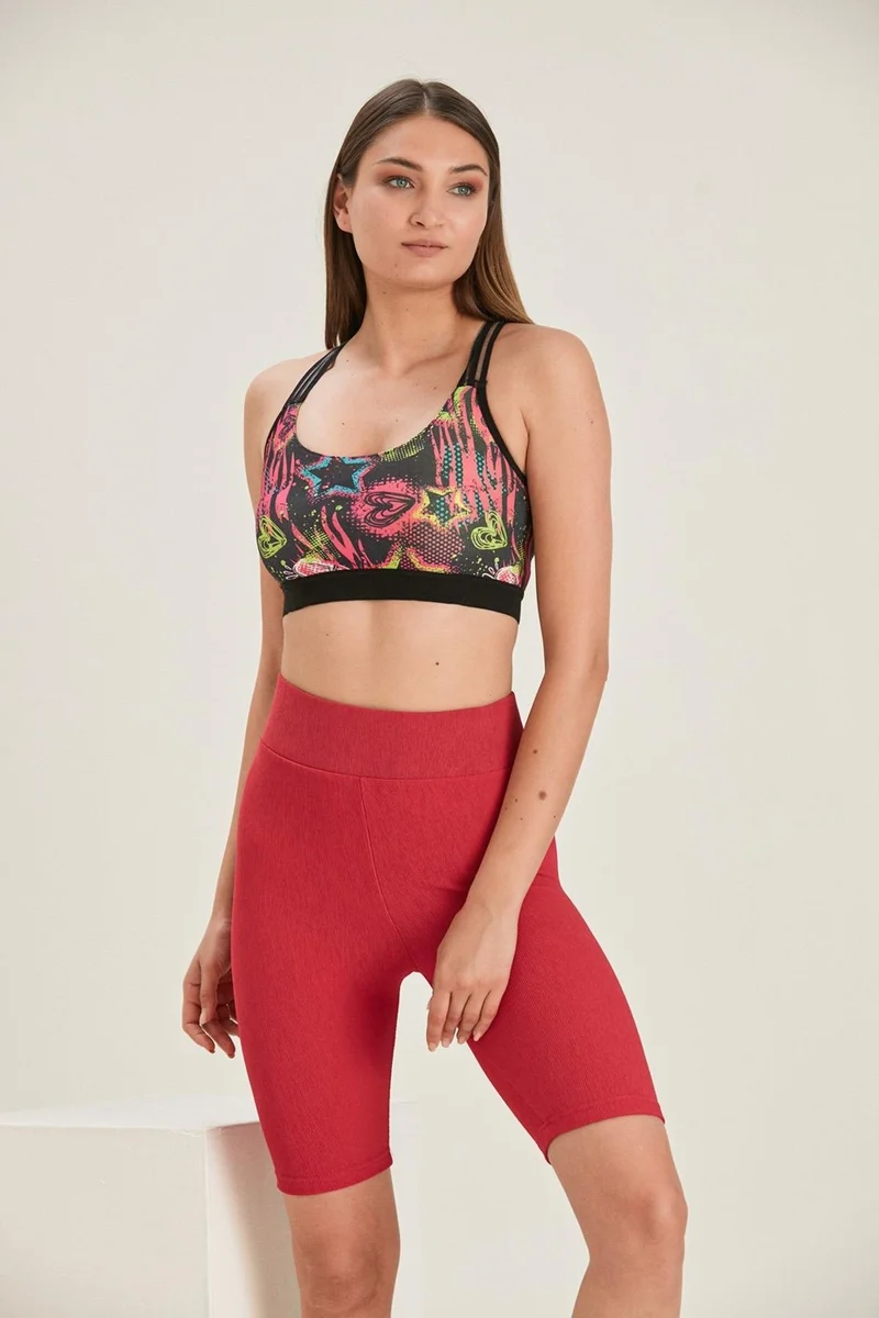 Alexander Gardi High Waist Biker Leggings (B21-31800)