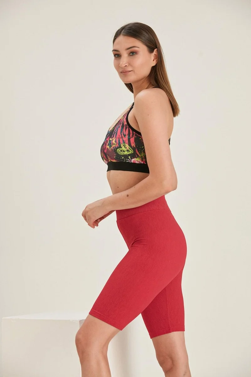 Alexander Gardi High Waist Biker Leggings (B21-31800)