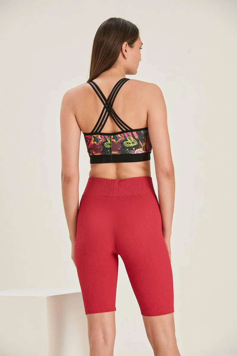 Alexander Gardi High Waist Biker Leggings (B21-31800)