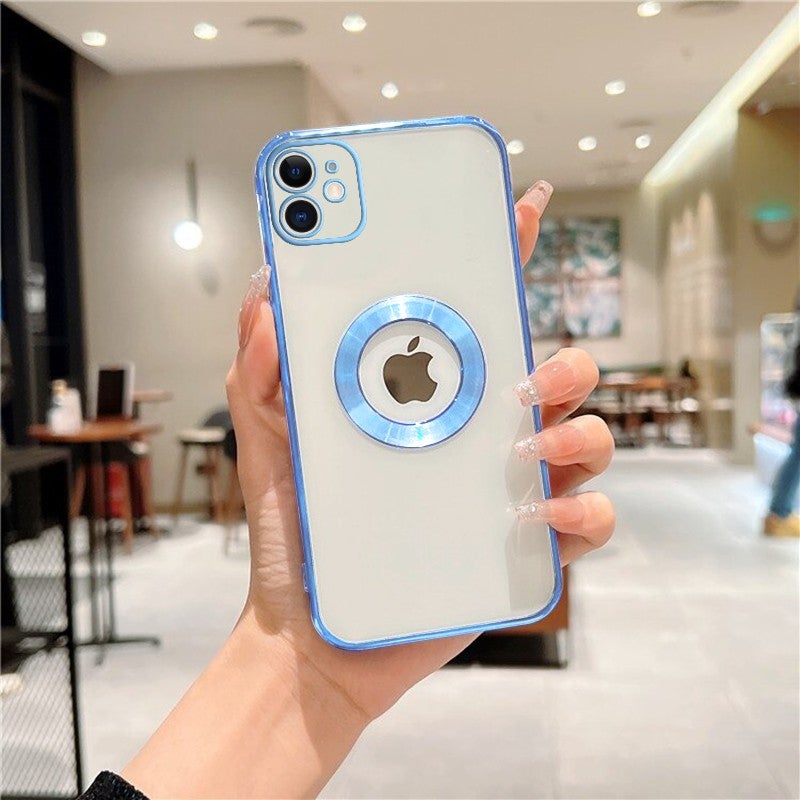 Apple iPhone 11 Case Glint Silicone Case Light Blue
