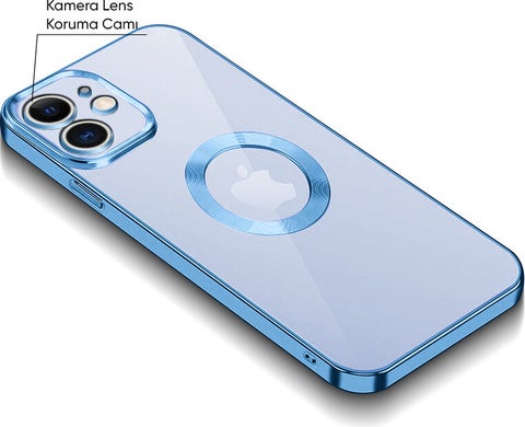 Apple iPhone 11 Case Glint Silicone Case Light Blue