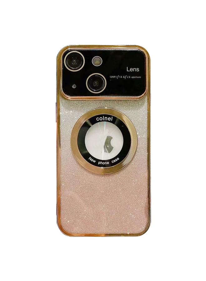 اس-توب جراب لهاتف iPhone 14 Plus بنافذة كبيرة MagSafe متدرج اللون لامع مطلي بالكهرباء TPU جراب هاتف - Image 1