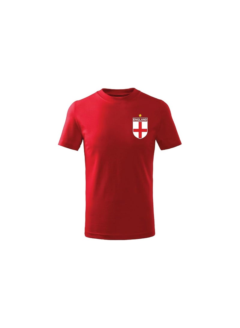 England Football  World Fans Printed T-Shirts Supporting The Football Jersey T-Shirts For Men|Women  - Image 1