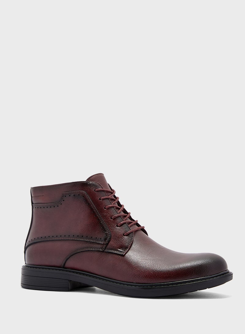 Robert Wood Ankle Lace Up Formal Boots  - Image 2