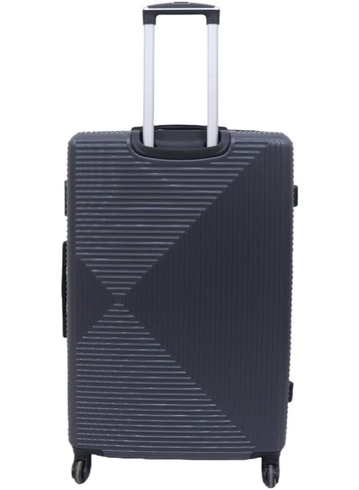 24-Inch Rolling Suitcase with Wheels Lightweight Travel Luggage for Men and Women Durable Multi-Purpose Cabin Bag