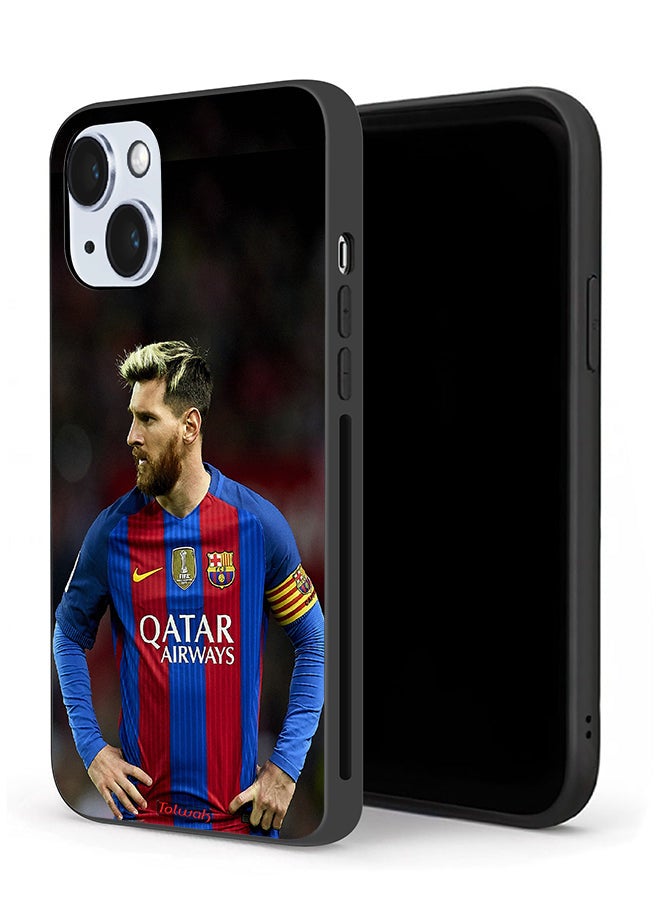 Tolwak Apple iPhone 14 Protective Case Messi Barcelona - Image 1