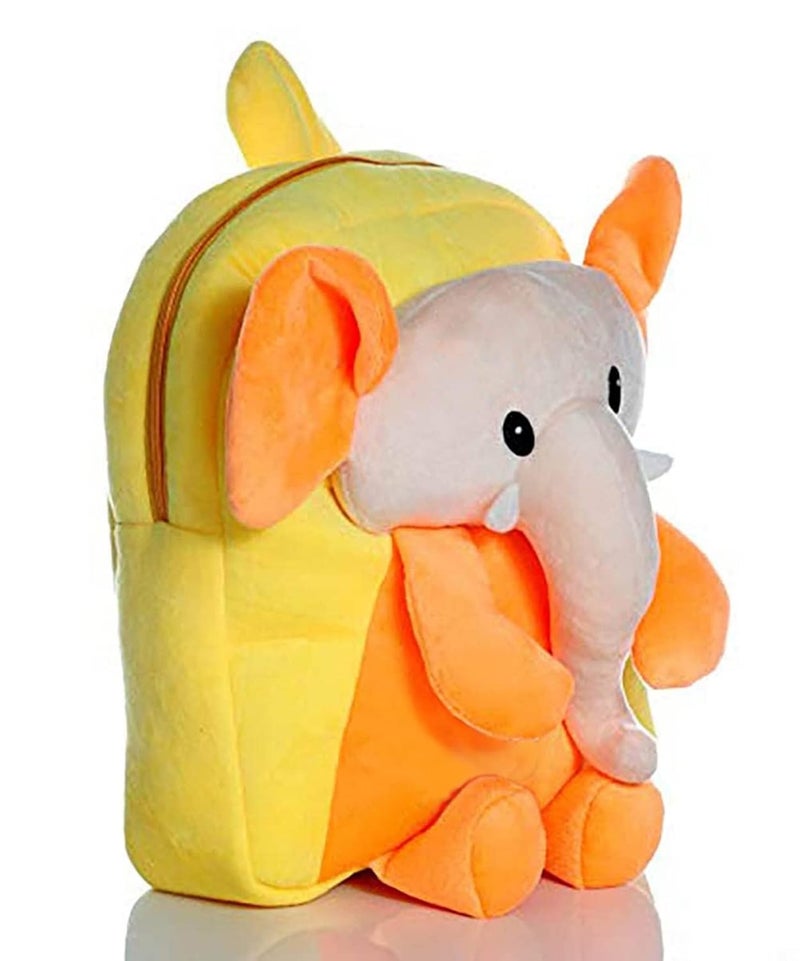Frantic Kids Velvet School Bag soft plush standard Cute Backpack Baby Girl Preschool Mini Travel Bags Ideal for Baby Girl & Baby Boy & Toddlers Picnic Carry Travelling Bags (2-5 Years) - Image 2