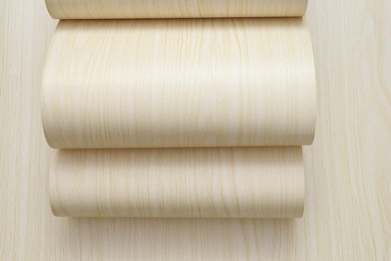 WALLTON Self Adhesive Wallpaper for Furniture, Almirah, Table Top, Wardrobe, Kitchen, Cupboard Decal & Door, Kitchen Wall Paper Sticker DIY PVC Liner Vinyl Stickers. (Maple Brown, 16X48 Inch) - Image 5