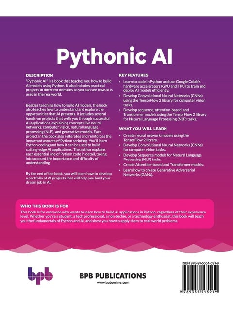 Pythonic AI: A Beginner's Guide to Building AI Applications in Python