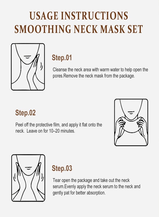 Ycz AH-8 Neck Cream and Lifting and Firming Neck Mask Set Nourish the Neck - Image 4