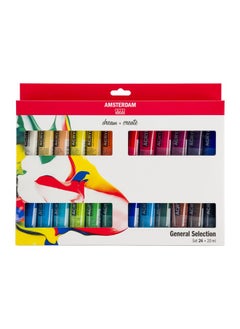 AMSTERDAM Royal Talens Amsterdam Acrylic Standard Tubes 20Mltubes Set Of 24 (100516105)  - Image 1