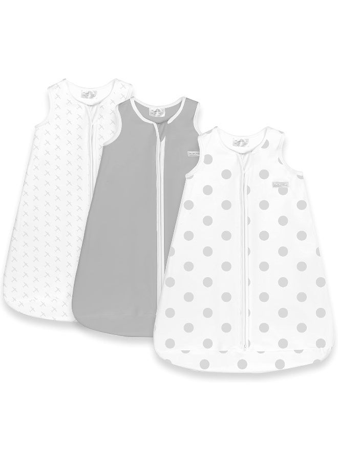 BaeBae Goods Sleep Bag Sack for Boys & Girls – Infant Sleeping Bags 12-18 Months – Pure Cotton Baby Wearable Blanket - Unisex Sleepers - Zip Up Baby Bag for Sleeping and Diaper Changing by BaeBae Goods - Image 4