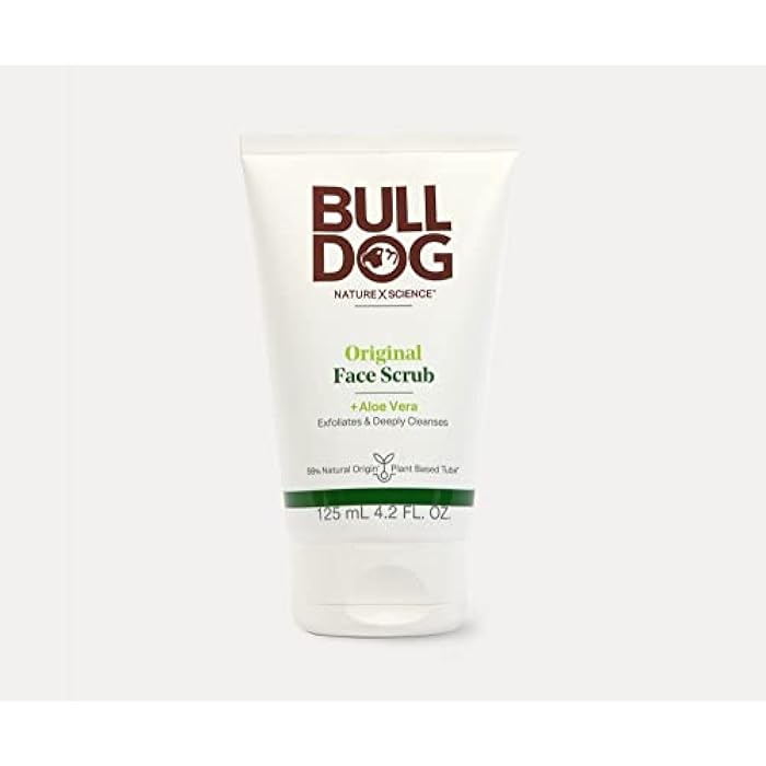 Bulldog Mens Skincare and Grooming Original Face Scrub, 4.2 Fluid Ounce - Image 1